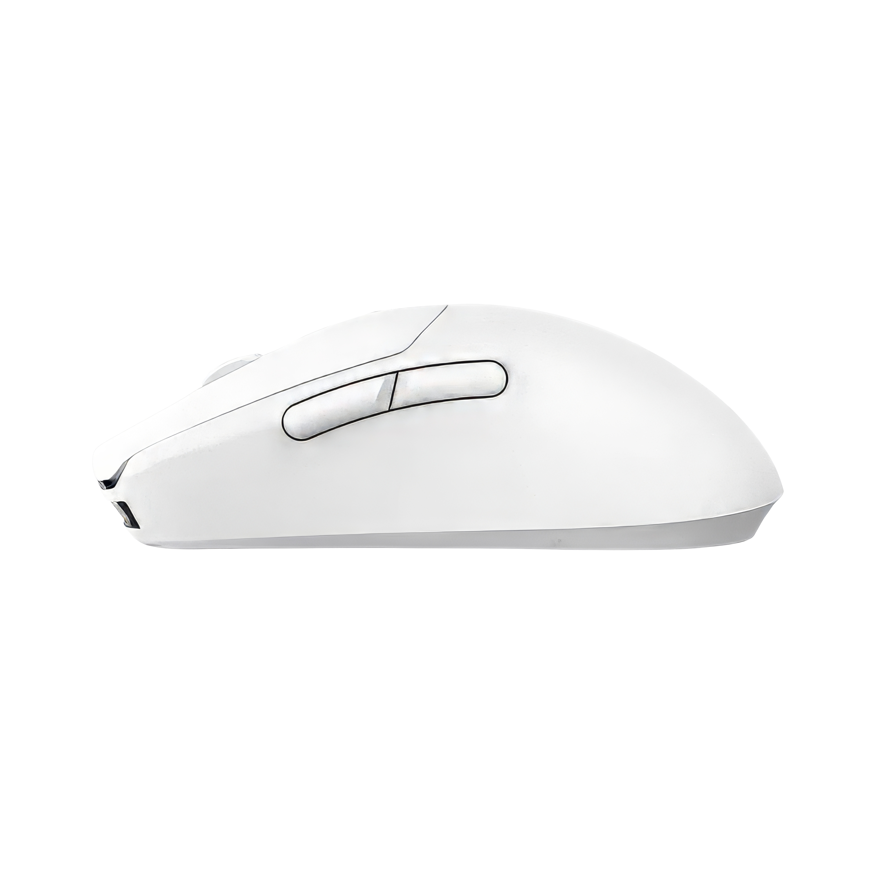 G-Wolves HTS Plus 8K Beyaz Wireless Mouse Yan Profil | aimgears