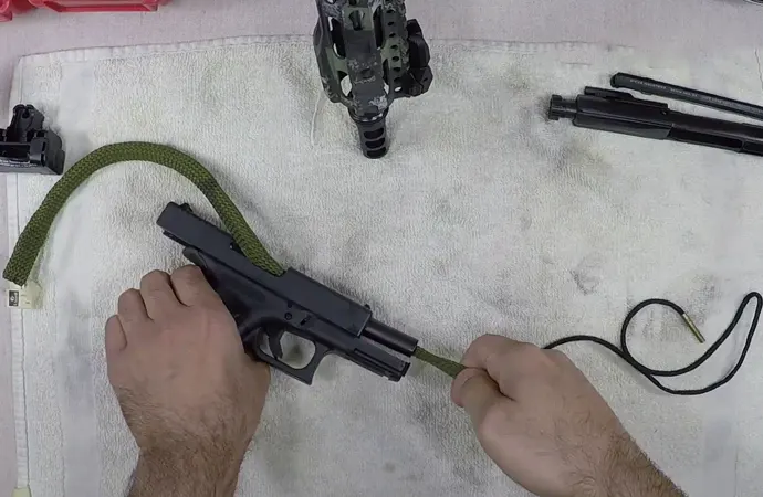 Can you clean a gun without taking it apart?