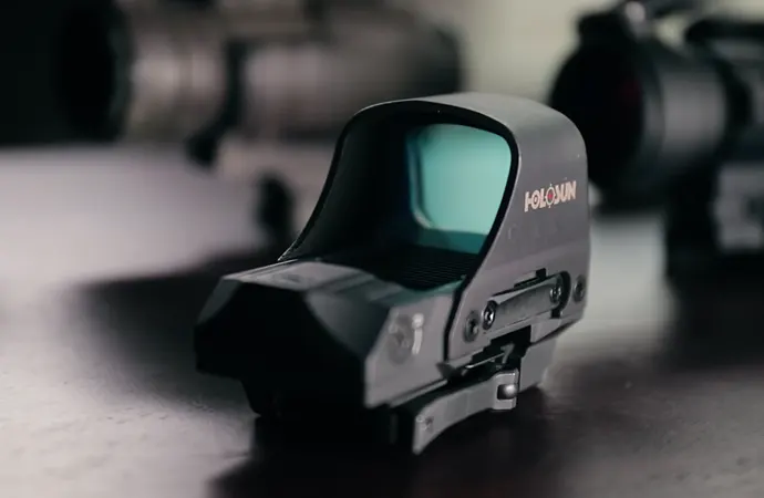 The open type of reflex sights is vulnerable to outside factors.