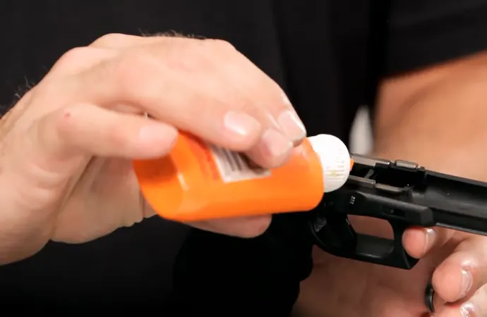 Lubrication oils are used for ensuring that the gun components will work smoothly.
